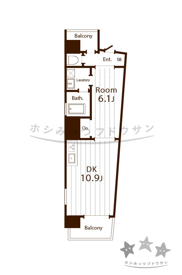 1LDK / 40.13㎡　84,000円～　『SLANT WALLS』　名古屋市中区　デザイナーズマンション　賃貸　