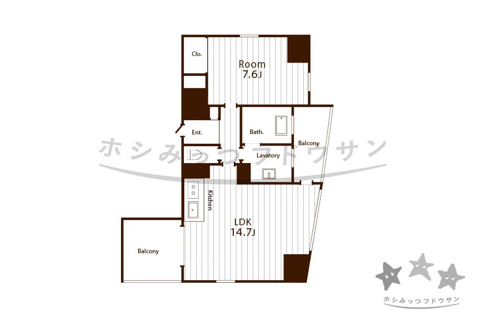 1LDK / 50.1m²　　95,000円～　『ラ　ファサード』名古屋市中区　デザイナーズマンション　賃貸