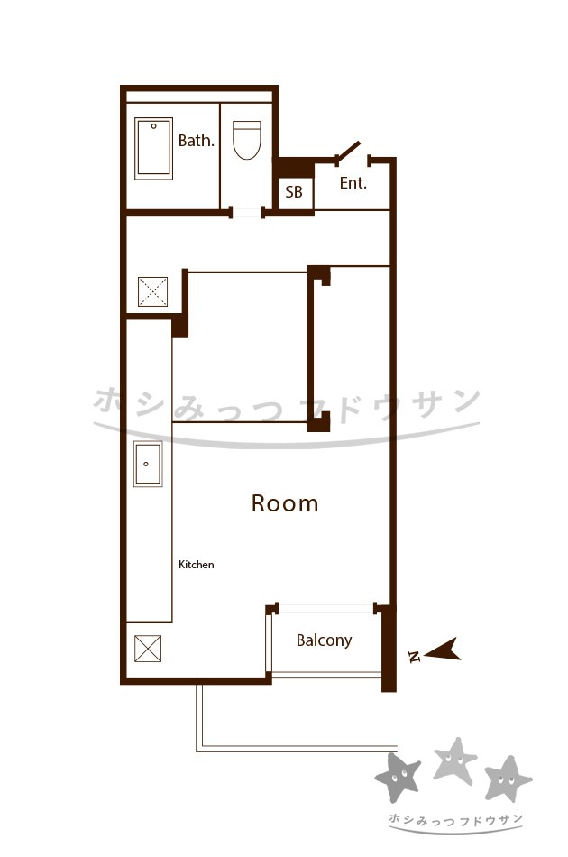 1R/ 31.00m²　62,000円～　『クレイタスパーク5』　名古屋市北区　デザイナーズマンション　賃貸