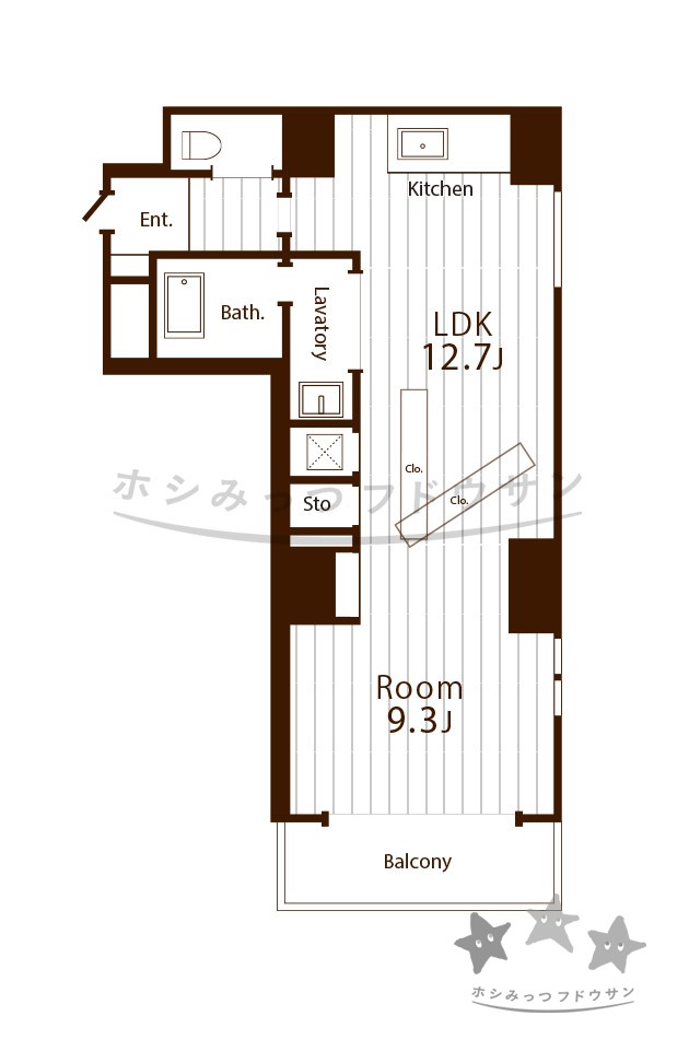 1LDK/ 49.41m²　76,000円～　『TKマンション』　名古屋市西区　デザイナーズマンション　賃貸　